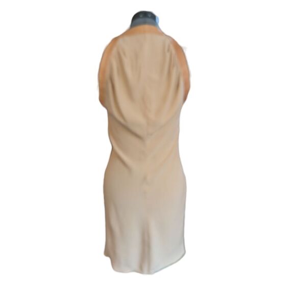 Lou de Beaurelard silk and leather dress - Picture 6 of 9